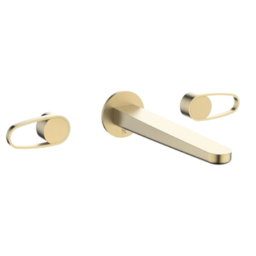LAZO - 3 hole wall-mounted washbasin mixer by bathroom brands - view 3